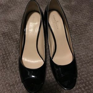 Cole Haan patent pumps